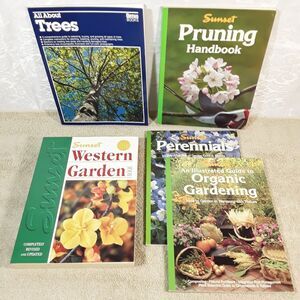 Lot - 5 Sunset/Ortho Gardening Books, SC, pruning tree vegetable fruit landscape